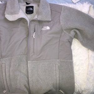 Grey North Face